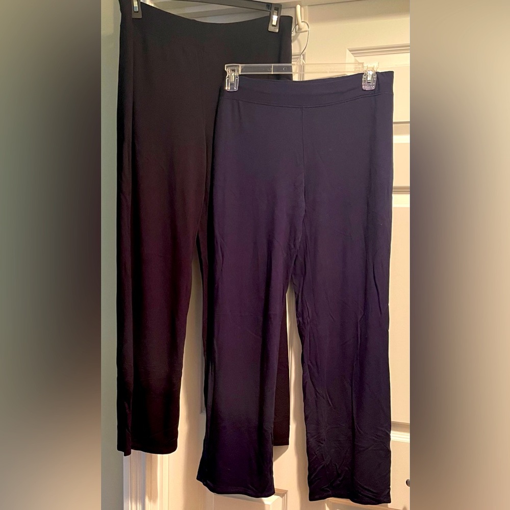 db Sunday Black & Navy Lounge Pants, size 1x
